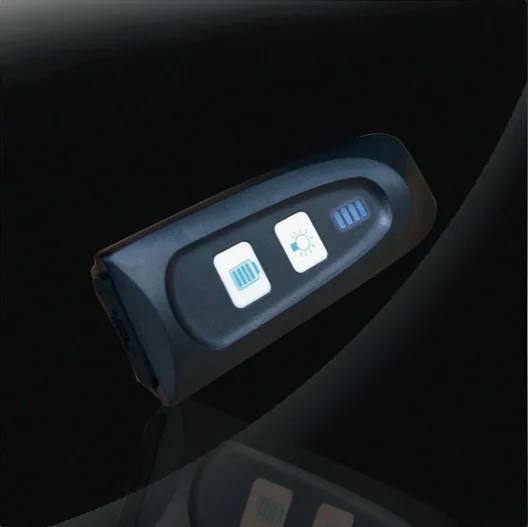 Luxus-Seitenmastschirm mit LED - Ansicht 2